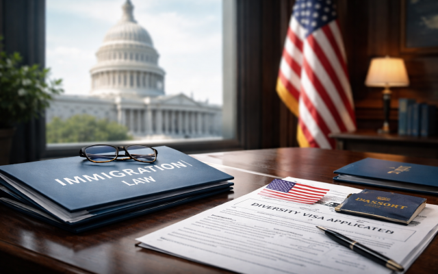 总统就签证抽签发表声明后的移民不确定性